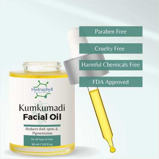 Kumkumadi Facial Oil – Targeted Dark Spot & Pigmentation Care (30ml)