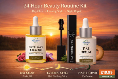 24-Hour Beauty Routine Kit – Glow, Style & Repair
