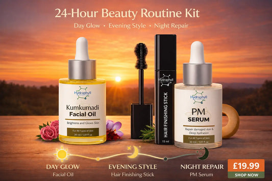 24-Hour Beauty Routine Kit – Glow, Style & Repair