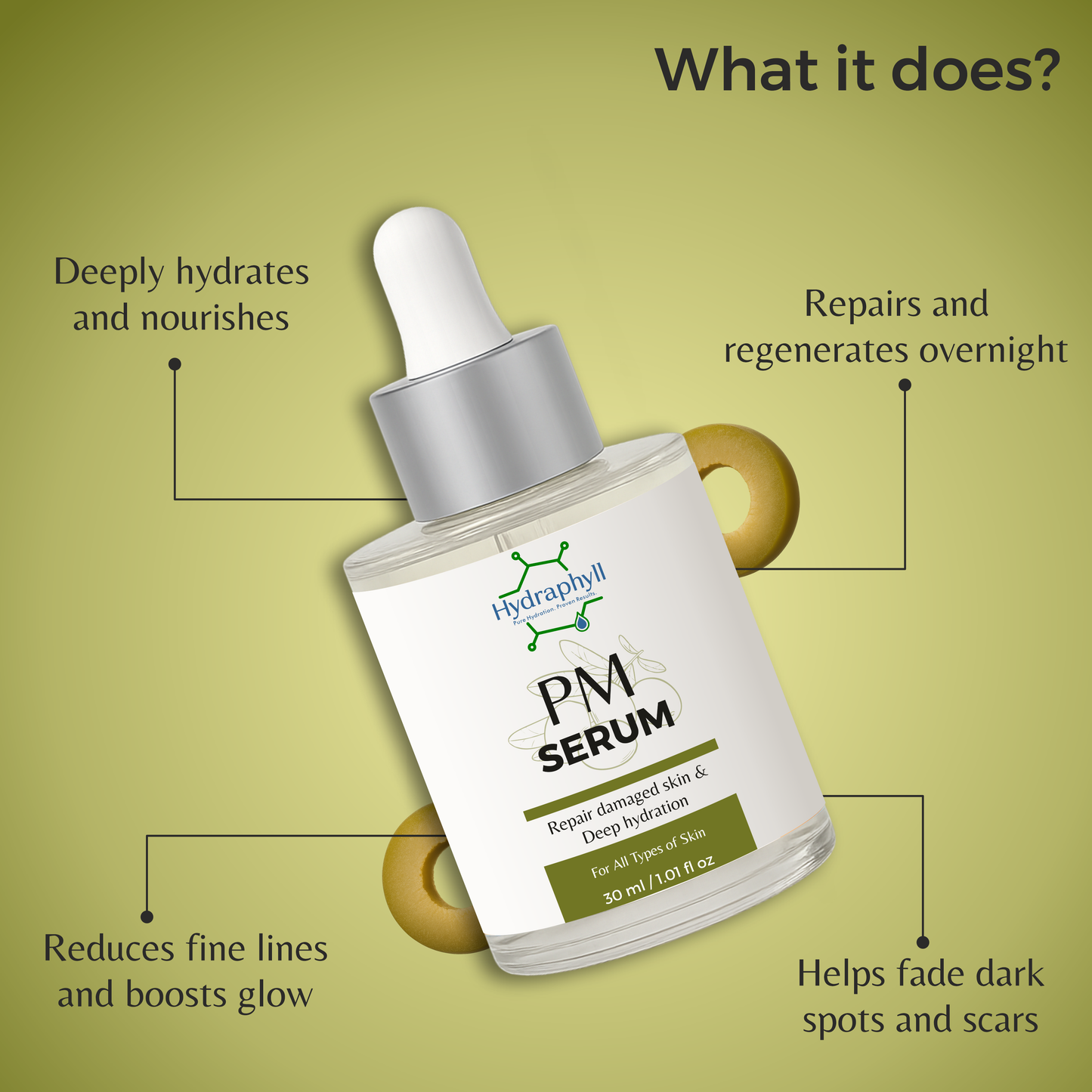 PM Serum – Advanced Damaged Skin Repair & Deep Hydration (30ml)