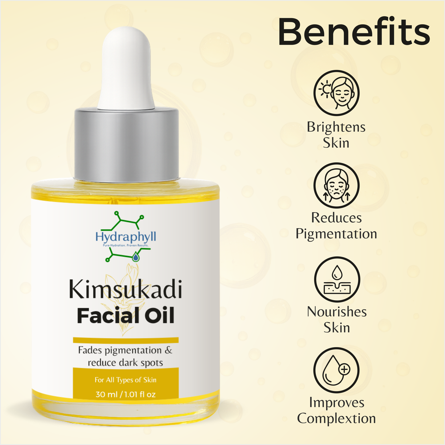 Kimsukadi Facial Oil – Advanced Care for Pigmentation & Dark Spots (30ml)