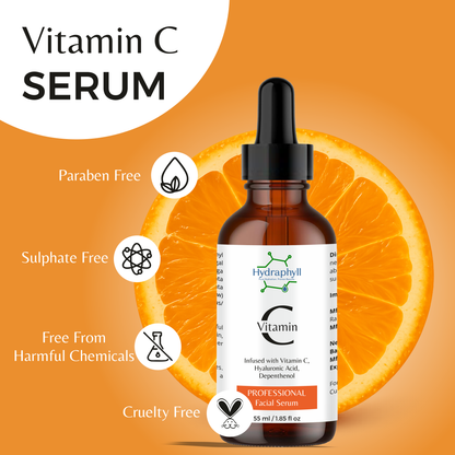 Dry Skin Hydration Serum – Hyaluronic Acid with Vitamin C for Glowing Skin