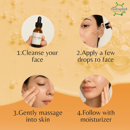 Dry Skin Hydration Serum – Hyaluronic Acid with Vitamin C for Glowing Skin
