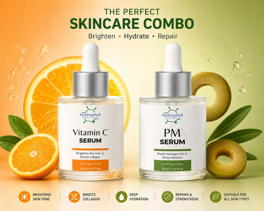 Dark Spots & Dull Skin Solution – Vitamin C + PM Serum Set | £15.99