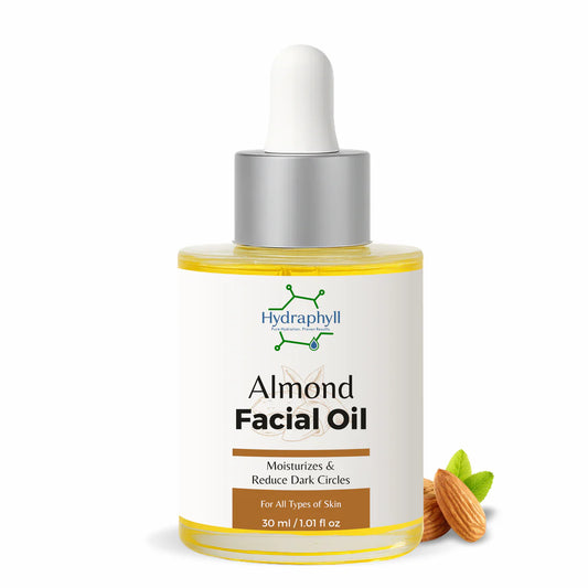 Almond Facial Oil – Helps Reduce Dark Circles & Moisturizes Skin | 30ml