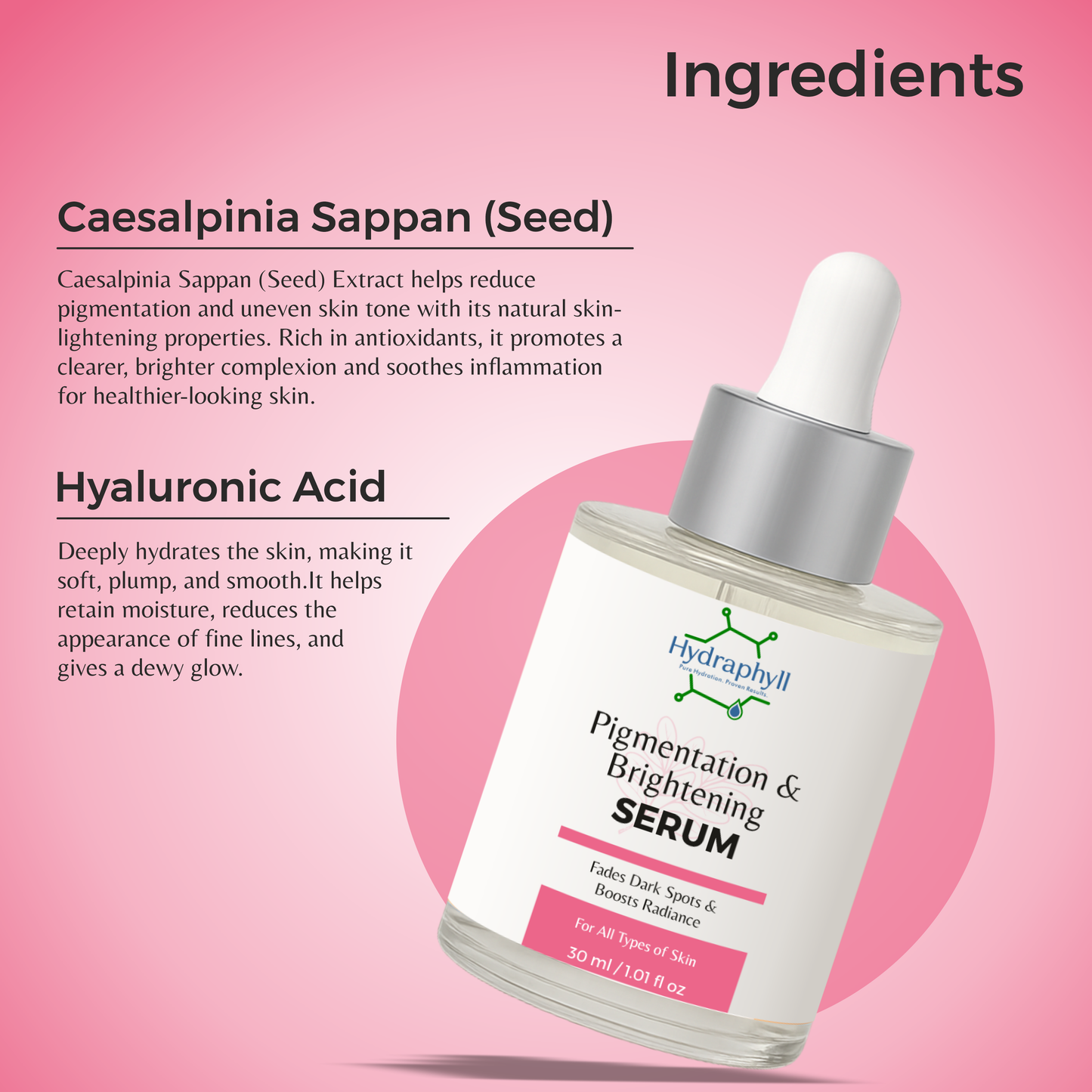 Pigmentation & Brightening Serum – Fades Dark Spots & Boosts Radiance (30ml)