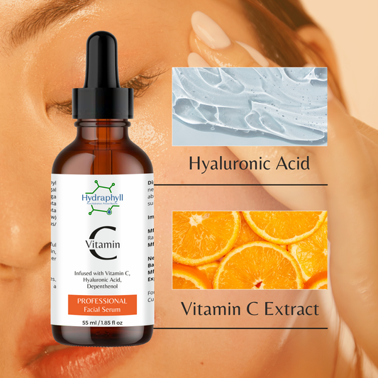 Dry Skin Hydration Serum – Hyaluronic Acid with Vitamin C for Glowing Skin